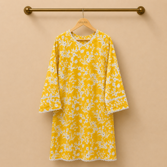 GuLZuL | Sunlit Petals Signature 2-Piece Lawn Ensemble
