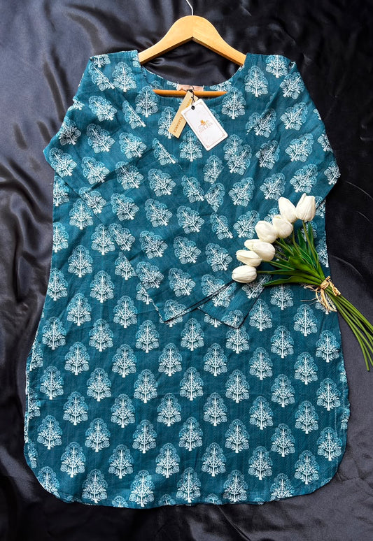 GULZUL | Ethnic Floral Signature 2-Piece Lawn Ensemble