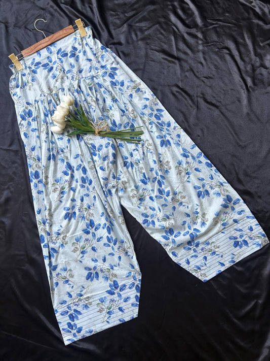 GULZUL | Navy Bloom Signature 2 Piece Lawn Ensemble