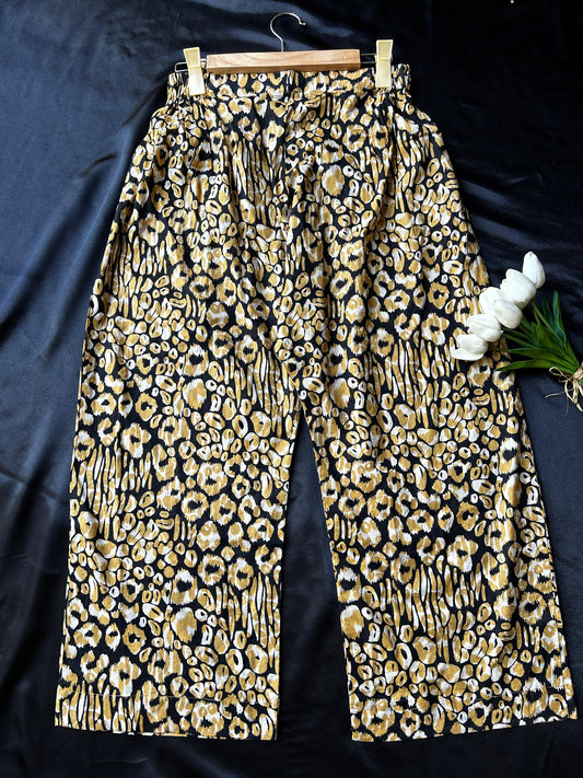 GULZUL | Tiger Print Bold 2-Piece Co-Ord Set